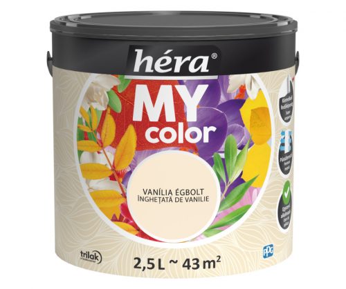 Héra My Color beltéri falfesték 2,5l Vanília égbolt