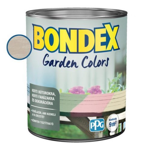 Bondex Garden Colors vízbázisú fedőlazur 0,75l Sivatagi rózsa