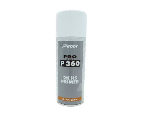 Body P360 2K HS alapozó spray 400ml Fehér