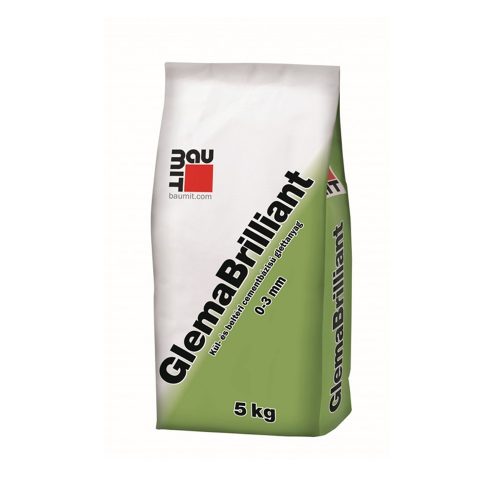 Baumit GlemaBrillant 0-3mm kül- és beltéri fehér glett 5kg
