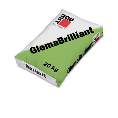 Baumit GlemaBrillant 0-3mm kül- és beltéri fehér glett 20kg