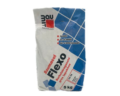 Baumacol Flexo flexibilis kül- és beltéri burkolatragasztó 5kg