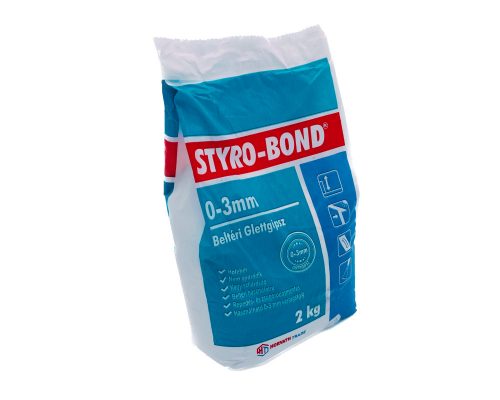 Styro-Bond beltéri glettelő gipsz 0-3mm 2kg