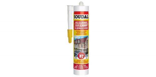 Soudal univerzális szilikon 280ml Fehér