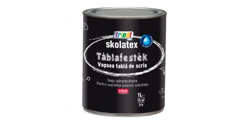 Trinát aqua Skolatex táblafesték 1l Fekete