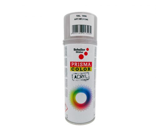 Prisma Color acryl spray 400ml RAL9006 Alufehér