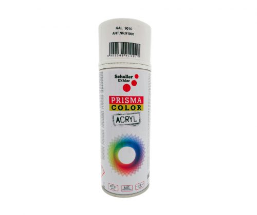 Prisma Color acryl spray 400ml RAL9010 Fehér