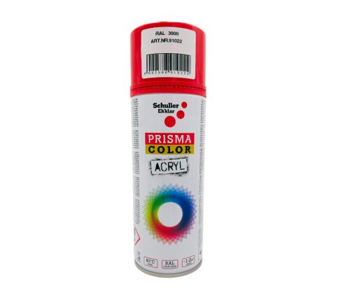 Prisma Color acryl spray 400ml RAL3000 Tűzpiros