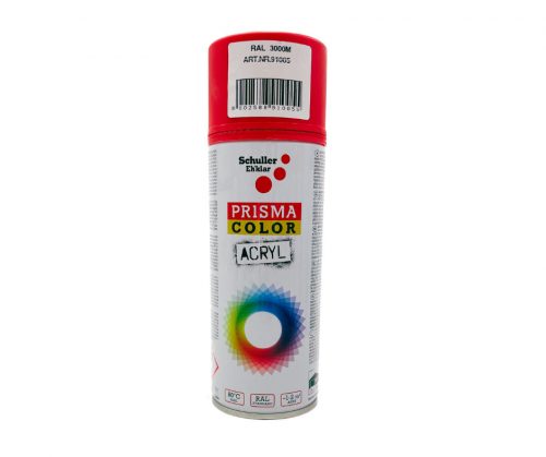 Prisma Color acryl spray 400ml RAL3000 matt Tűzpiros