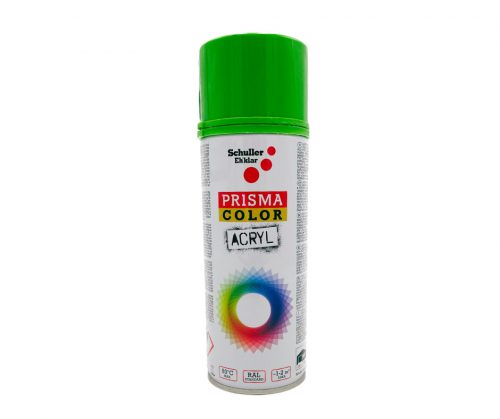 Prisma Color acryl spray 400ml RAL6018 Sárgászöld