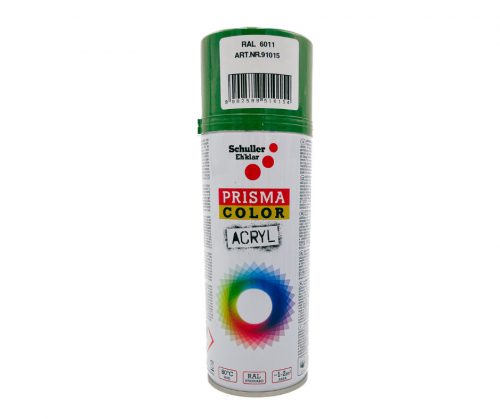 Prisma Color acryl spray 400ml RAL6011 Rezedazöld