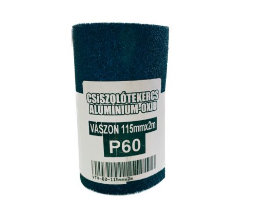 Csiszolóvászon tekercs 115mm x 2m P60