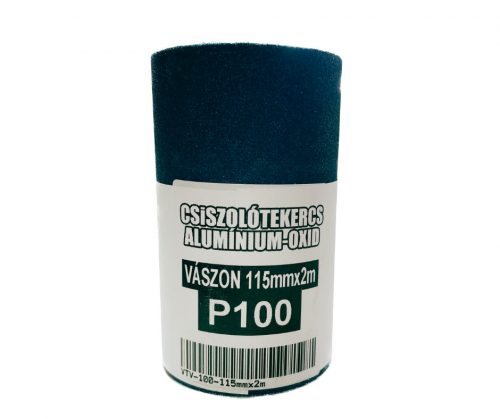 Csiszolóvászon tekercs 115mm x 2m P100