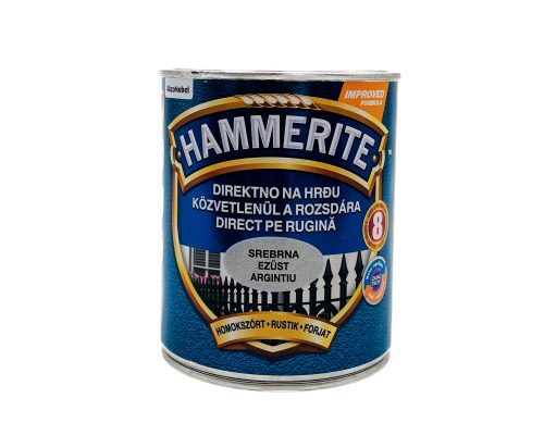 Hammerite fémfesték homkszórt 0,75l Ezüst