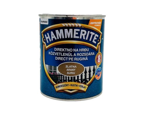 Hammerite fémfesték homkszórt 0,75l Arany