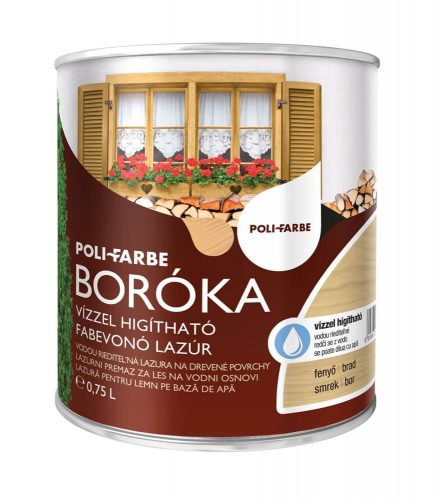 Boróka vízbázisú selyemfényű vastaglazúr 2,5l Fenyő