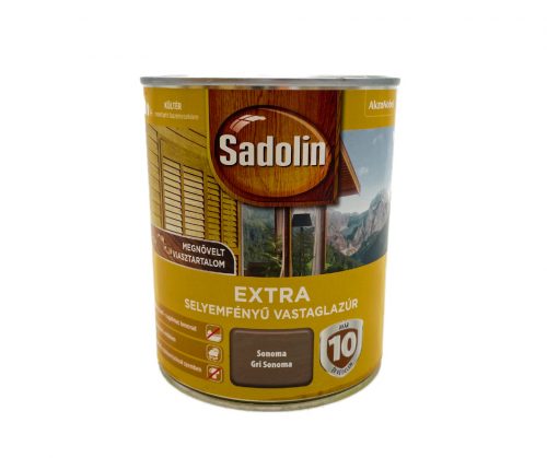 Sadolin Extra selyemfényű vastaglazúr 2,5l Sonoma