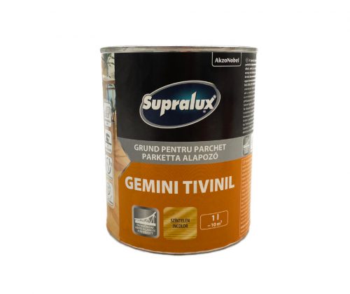 Supralux Gemini Tivinil parketta alapozó 2,5l Színtelen