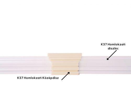 Kültéri homlokzati ráillesztős középdísz K37