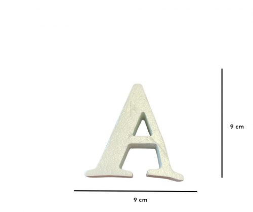 Házszám/betű 9cm "A"-Polisztirol