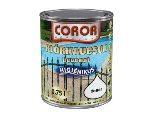 Coror Klórkaucsuk bevonat 0,75l Fehér