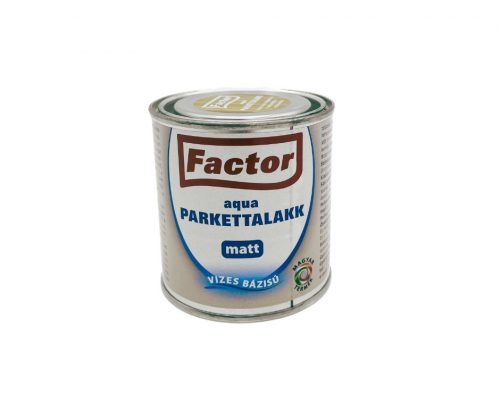 Factor vízbázisú parkettalakk matt 0,25l