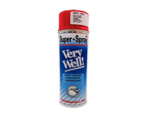 Very Well akril spray 400ml RAL3002 piros