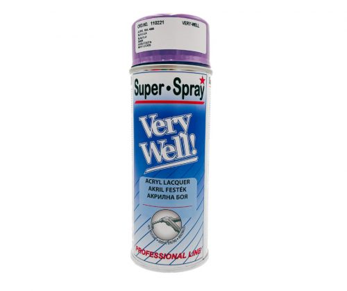 Very Well akril spray 400ml RAL4005 bíbor