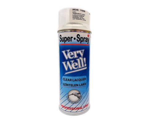 Very Well akril spray 400ml magasfényű színtelen lakk