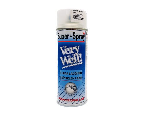 Very Well akril spray 400ml matt színtelen lakk