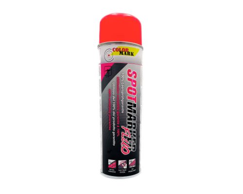 Colormark jelölő spray 500ml fluor piros