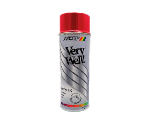 Very Well akril spray 400ml metál piros