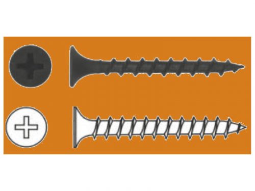 Ritkamenetes önmetsző gipszkarton csavar fához 4,2x70 mm