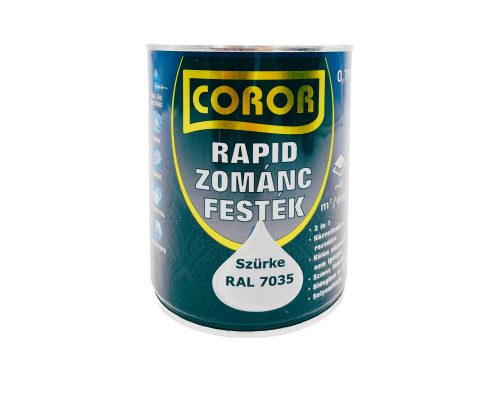 Coror Rapid zománcfesték 0,75l RAL7035 szürke