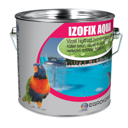 Izofix Aqua betonmedence festék 2,5l Kék 700