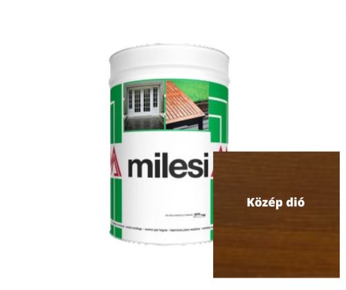 Milesi Classic vízbázisú vékonylazúr 1l Közép dió