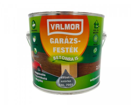 Valmor Garázsfesték 5l RAL7001 Ezüstszürke