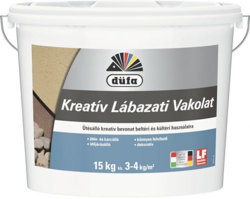 Düfa Kreatív lábazati vakolat kötőanyag 1,5mm  4,4kg