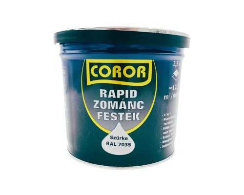 Coror Rapid zománcfesték 2,5l RAL7035 szürke