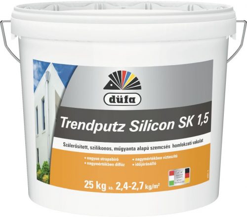 Trendputz Silicon SK vakolat kapart 1,5mm 25kg L/Fehér