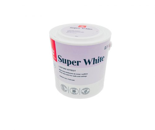 Tikkurila Super White latex beltéri falfesték 2,5l Fehér