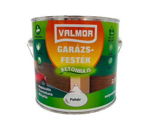 Valmor Garázsfesték 2,5l Fehér