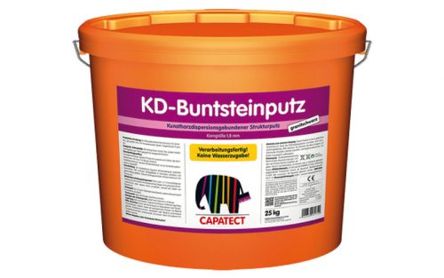 Capatect KD-Buntsteinputz lábazati kreatív vakolat 25kg Islandgrün