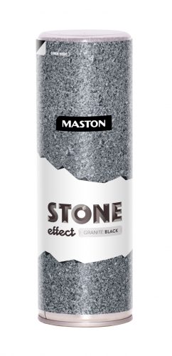 Maston Stone fekete gránit hatású szórófesték spray 400ml