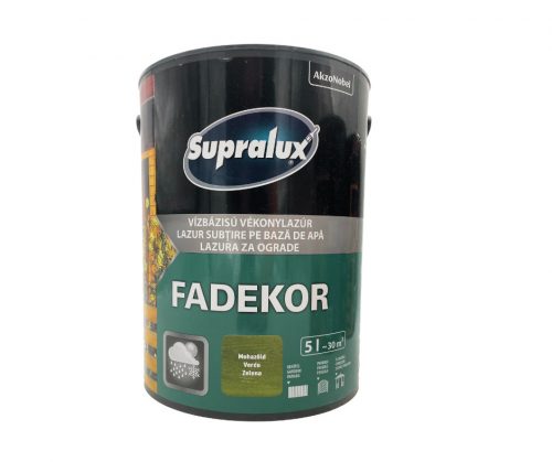 Supralux Fadekor 5l Mohazöld