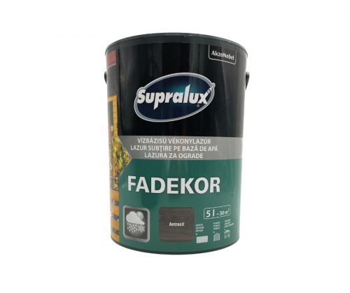 Supralux Fadekor 5l Antracit