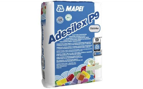 Mapei Adesilex P9 flexibilis kül- és beltéri burkolat- és csemperagasztó 25kg