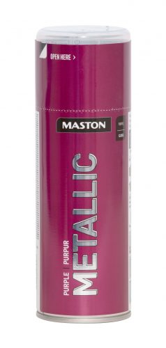 Maston Metallic metál hatású szórófesték 400ml Lila