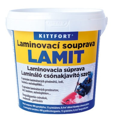 Kittfort Lamit csónakjavító szett 1kg