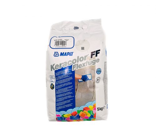 Mapei Keracolor FF Flex flexibilis fugázó 5kg 111 Ezüstszürke